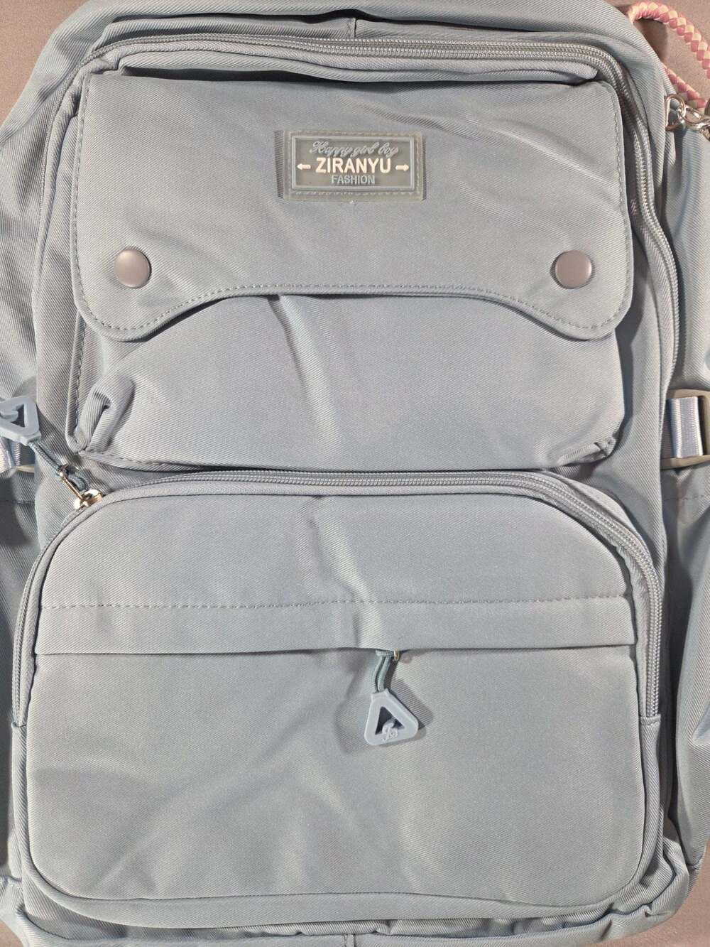 Ziranyu Fashion Girls' Casual Multi-Pocket School Backpack